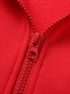 Boys' Solid Color Cotton Pullover Zipper Hoodie Joggers Sets Outdoor Sweatshirt Multi-Piece Casual Bangladesh Customized Brand - Product Image 5
