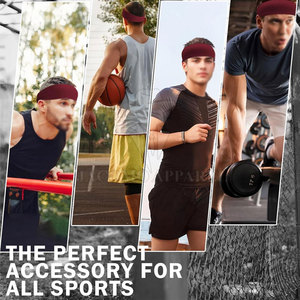 Bandeau de sport personnalisé avec logo et nom sur mesure pour équipes, course à pied, entraînement, fitness, gym et jeux en plein air - Product Image 6