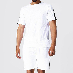 Conjuntos de Verano Personalizados para Hombre, Pantalones Cortos Transpirables de Secado Rápido con Cintura Elástica, Camisetas y Pantalones Cortos para Hombre al por Mayor - Product Image 5