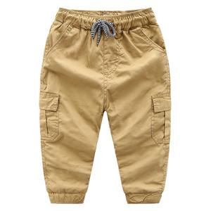 Pantalon cargo décontracté en toile écologique pour garçons de 2 à 6 ans – Vente en gros - Product Image 2