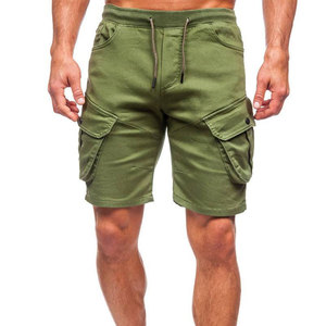 Pantalones Cortos Cargo Hechos en Fábrica con Diseño de Bolsillos Funcionales para Hombre, Pantalones Cortos Cargo de Calidad de Exportación con Corte Moderno para Hombre - Product Image 1