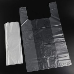 ถุงช้อปปิ้งพลาสติกใสแบบเสื้อยืด - Product Image 1