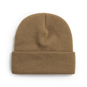 Bonnet personnalisé en acrylique léger avec bord côtelé pour la vente en gros – Fabricant de tricots sur mesure pour les marques de vêtements américaines - Product Image 4