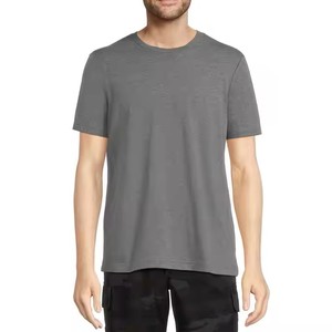 Camisa Formal de Punto para Hombre Sajjawal, Cuello Redondo, Manga Corta, Logotipo Frontal, 100% Algodón Peinado, Corte Holgado, Anti-Pilling, 230g, Tacto Sedoso - Product Image 5