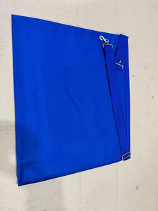 Tablier d'Officier de Loge Maçonnique Bleu 2025 de Haute Qualité, Écologique, Fait sur Mesure, Brodé à la Main, Maître Vénérable Personnalisé - Product Image 2