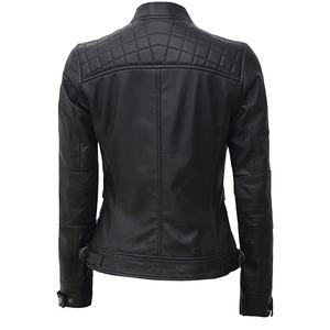 Veste bomber en cuir pour homme, style streetwear, toile longue et fine, grande taille, imperméable, logo avant, 2026 - Product Image 3