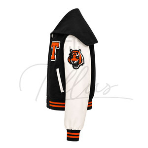 Nouvelles vestes universitaires tendance pour femmes, vestes universitaires personnalisées pour femmes grandes tailles, vestes Letterman pour femmes, vente en gros - Product Image 6