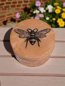 Boîte à bijoux décorative en résine florale faite à la main, petite boîte de rangement pour bijoux en résine personnalisée, décoration d'intérieur - Product Image 2