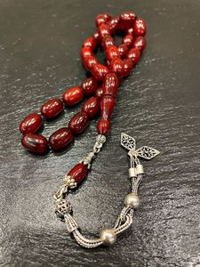 Handmade <b>Red</b> <b>Bead</b> Tasbeeh - Product Image 3