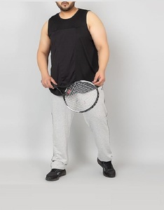 Débardeur de sport en coton à séchage rapide pour homme, col rond, sans manches, couleur unie, vente en gros - Product Image 5