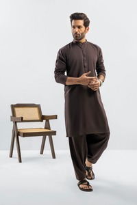 <b>Men</b> Long <b>Kurta</b> Shalwar Kameez Premium Quality Traditional Clothing Comfortable Fit For Everyday And Formal Functions - Product Image 5