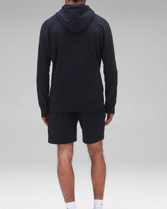 Sudadera con capucha de peso medio muy popular, hecha con una mezcla premium de algodón y poliéster para hombre, ropa exterior moderna y elegante, sudadera transpirable. - Product Image 2