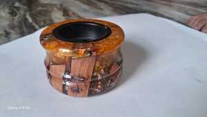 Hand-Made Wood <b>Incense</b> Burner Sandalwood Aromatic <b>Holder</b> All-Season Resin Decorative Diffuser - Product Image 4
