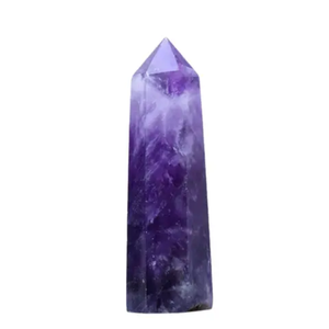 Cristal de Cuarzo Rosa Oscuro Natural de Alta Calidad, Ecológico, Pulido, Feng Shui, Curativo, de Punta Única, Forma de Torre - Product Image 1