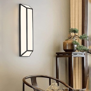Lámpara de Pared Geométrica de Papel, Hecha a Mano, Moderna, Decoración de Interiores para el Hogar, Iluminación para Sala de Estar - Product Image 5