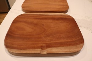 Wooden Chopping Board for Kitchen Rectangular <b>Shape</b> Luxury Restaurant <b>Pizza</b> Serving Board for Sale Dishwasher save - Product Image 2