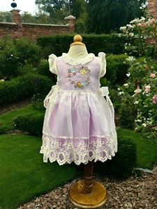 Vestido Lolita de Algodón con Bordado a Mano de Animalitos para Bebé Niña, Ideal para Cumpleaños de Verano – Vestido Ligero - Product Image 4