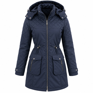 Waterproof Autumn <b>Parka</b> <b>Coat</b> for <b>Women</b> with Detachable Hood Casual Quick Dry Breathable Fashion Design <b>Women</b> <b>Parkas</b> Jackets - Product Image 1