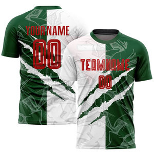 Uniforme de Fútbol Personalizado con Logotipo, Conjunto de Camiseta y Pantalones Cortos de Secado Rápido para Equipos y Clubes, Venta al Por Mayor OEM - Product Image 4