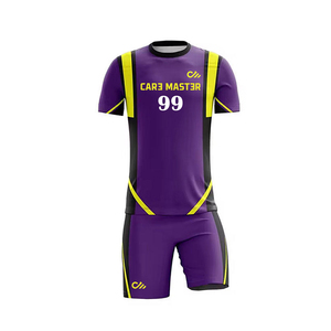 ชุดฟุตบอลทีมชายแบบใหม่ล่าสุดของ OEM คุณภาพสูง ชุดฝึกซ้อมฟุตบอล ชุดยูนิฟอร์มฟุตบอลแบบซับลิเมชั่น - Product Image 2