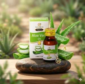 Huile capillaire botanique naturelle à l'aloe vera, texture légère, formule nourrissante, cheveux lisses, routine de beauté quotidienne - Product Image 5