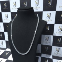 Collier Hip Hop en Argent 925 avec Diamant Moissanite, Pendentif Rond de Luxe, Bijoux Unisexe Tendance, Accessoires de Vente en Gros, Cadeau