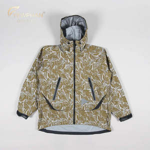 Veste d'hiver classique imperméable et respirante en polaire avec col montant, fourrure chaude et pompons, idéale pour la randonnée, la chasse et le cyclisme - Product Image 6