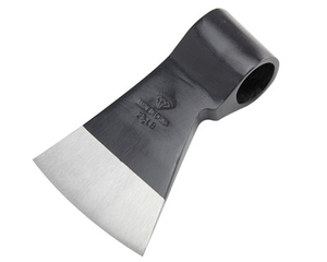 Flat Backed Axe <b>Head</b> Red Painted Carbon Steel Blade 3 In Cutting Edge Hatchet <b>Style</b> For Splitting Firewood DIY Grade - Product Image 4