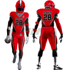 Nuevo uniforme de fútbol americano al por mayor con logotipo personalizado para equipos - Product Image 3