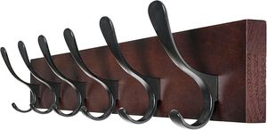 Premium Wooden Wall Hanger Cheap Rate Elegant Wall <b>Hooks</b> for Entryway Bedroom and Home Decor - Product Image 6