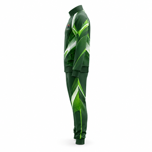 Chándal Sublimado Personalizado para Hombre, Material Ligero de Alto Rendimiento, Chaqueta con Cremallera Completa, Pantalones con Cintura Elástica, Ropa Deportiva Transpirable - Product Image 3