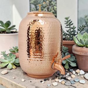Luxury Copper Water Storage Dispenser Handmade Copper <b>Drinkware</b> Bulk Wholesale - Product Image 4