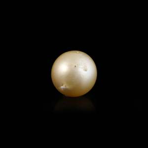 Perle dorée artisanale de 4,5 carats, pierre précieuse en vrac pour bijoux fins - Product Image 2