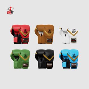 Guantes de Boxeo Profesionales Ligeros de Alta Calidad Personalizados OEM/ODM, Guantes de Entrenamiento y Sparring de Cuero Metálico Genuino OMIKA - Product Image 4