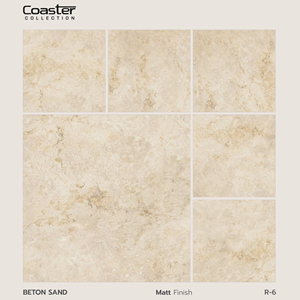 Oferta Especial: Baldosa de Porcelana Rústica Moderna de 600x600, Color Gris Mate, de Cuerpo Completo, Baja Absorbencia, Antideslizante, Antibacteriana y Resistente al Calor - Product Image 1