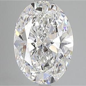 Diamant non monté certifié IGI 5.01 ovale VVS2, diamant cultivé neuf - Product Image 1