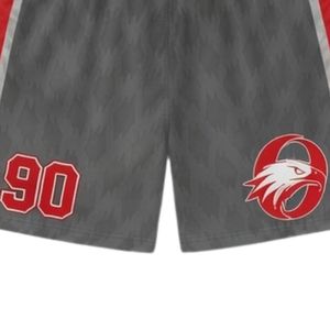 Conjunto de Uniforme de Lacrosse Sublimado en Gris y Rojo para Hombre, Uniforme Deportivo de Poliéster para Equipos, Ropa Deportiva Ligera para Entrenamiento y Alto Rendimiento - Product Image 6