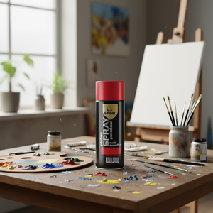 Peintures artistiques rouge vif 200ML Capacité standard - Product Image 2