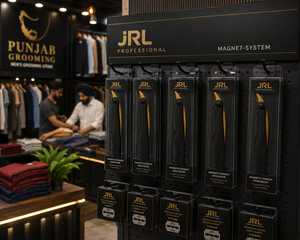 JRL Gold Stainless Steel Magnetic <b>Straight</b> Razor High Quality Shaving Tool Custom Logo Color Packing - Product Image 3