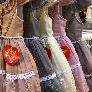 เสื้อโค้ทผ้าฝ้ายผ้าแจ็คการ์ดพร้อมที่คาดผมดีไซน์ใหม่ชุดเดรสผ้าฝ้ายสำหรับเด็กผู้หญิงทารก - Product Image 5