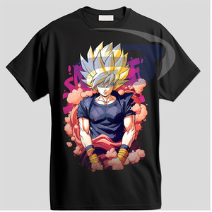 New Stylish Men's Loose Printed Anime T-<b>Shirts</b> Multi Pattern Stock <b>100</b>% Cotton Short-Sleeved Anime T-<b>Shirts</b> For Men's Women's - Product Image 2