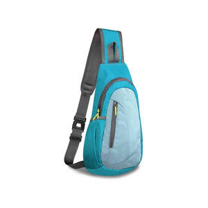 Bolso bandolera de lona con cierre de cremallera, diseño minimalista gris para viajes al aire libre, resistente al agua, para todas las estaciones - Product Image 2