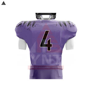 Uniformes de football américain de qualité supérieure, designs personnalisés, impression par sublimation, séchage rapide, respirant, uniforme de football américain - Product Image 2