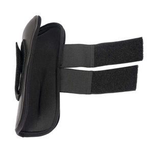 Botas de Protección para Tendones de Caballos, Personalizables, para Deportes Ecuestres, Malla y Neopreno, Protección para Patas, Color Negro - Product Image 1