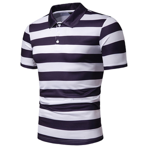 Polo moderne pour homme, de haute qualité, respirant, grande taille, décontracté, léger, en coton, à manches courtes, polo de créateur - Product Image 2