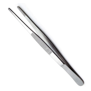 Pince à tissus de précision de 6 pouces, pointe dentelée de 2 cm, en acier inoxydable, qualité supérieure, pour pansements médicaux et chirurgicaux - Product Image 3