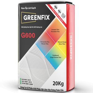 GREENFIX C2T Mortier à base de ciment Thinset Additifs spéciaux Écologique Adhésif pour carrelage Sac de 20 kg pour usage en construction Phu Tho - Product Image 3