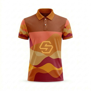 Nueva Llegada, Camisetas Polo para Hombre de Primera Calidad, 100% Poliéster, Logotipo Bordado Personalizado, Camisetas Polo Casuales de Marca, Camisetas Polo para Hombre - Product Image 6