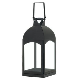 Farol de Metal Moderno para Velas con Acabado Negro Mate, Faroles de Metal para Decoración del Hogar y Jardín, Hechos a Mano - Product Image 6