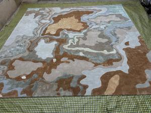 Handtufted Rugs for Modern Handtufted Carpets India Hand Tufted Wool Rugs for Living Room Carpet Rug <b>Mat</b> - Product Image 2